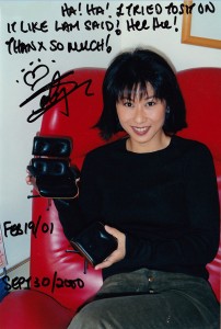 Sally Yeh with Vitra Miniatures